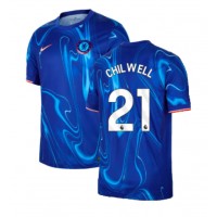 Camisa de Futebol Chelsea Ben Chilwell #21 Equipamento Principal 2024-25 Manga Curta